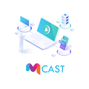 M-Cast IPTV 구성도